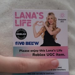 A Lana’s Life Roblox Ugc Virtual Item
