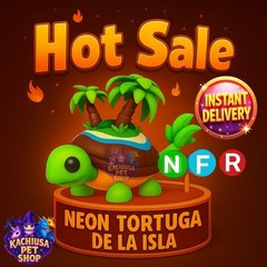 ✨Adopt M1e Neeon Turtle /NFR Tortuga de la Isla Combo Cheap Pet /Trusted Store
