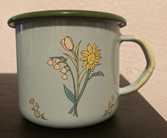Omori a home for flowers basil enamel mug Sold out