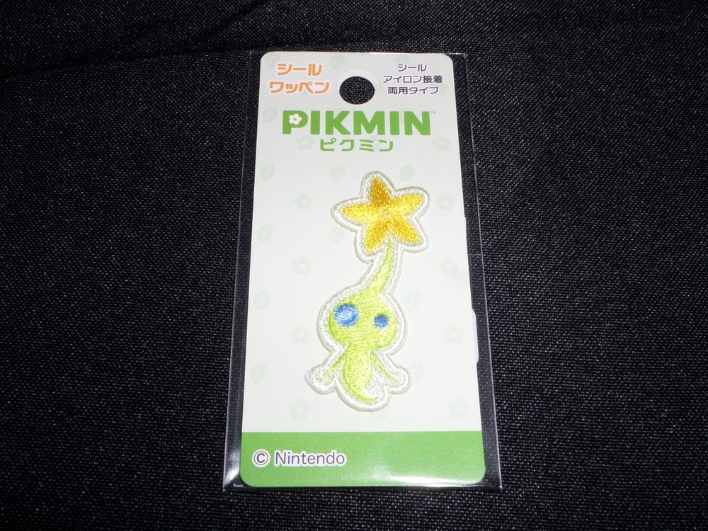 Nintendo Glow Pikmin Sticker Seal / Iron On Patch