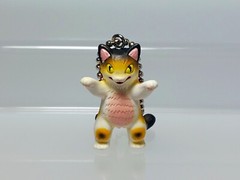 Konatsu Negora Kaiju Cat Mascot Keychain Figure Epoch Japan J03 1.6in