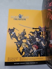 Final Fantasy Mobile Game E3 2006 Promo Leaflet Brochure Flyer Square Enix
