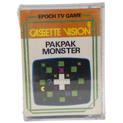 EPOCH CASSETTE VISION PAKPAK MONSTER TV GAME NEW