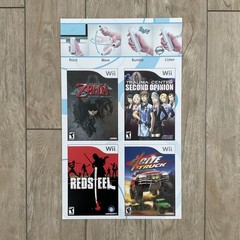 Nintendo Wii Video Game Display Sign 2006 Legend of Zelda Twilight Princess