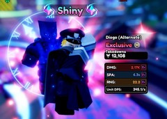 Anime Vanguards – OP UNIT – Exclusive Shiny Unit Diego (Fast Delivery & Cheap)