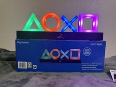 PlayStation Icons Light LED Lamp Color Changing USB Powered PST104WM