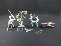 Megami Tensei One Coin Figure King Frost Lilim Varna SET KOTOBUKIYA from Japan 1