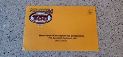 Mario Kart 64 Kick Asphalt 500 Sweepstakes Form Post Card Nintendo 1997 N64 !!!!