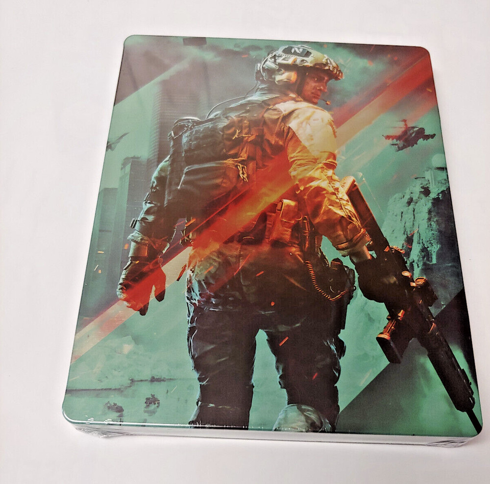 [SEALED, NEW] Battlefield 2042 Steelbook (No Game) for PlayStation 4, Xbox One