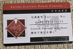 Rare Final Fantasy 7 Set Of (12) Remake Shinra Key Card Gamestop Bonus Square