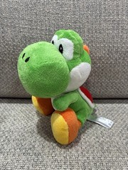New Super Mario Bros Wii Green Yoshi Plush Toy (2010)