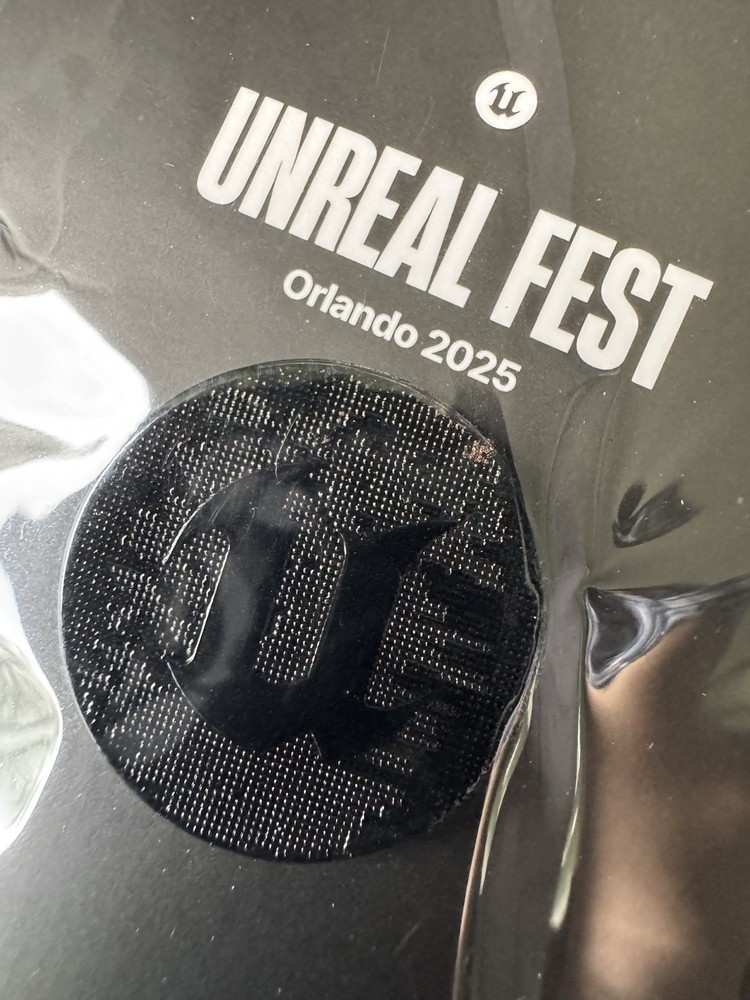 Epic Games Unreal Engine Orlando Exclusive 2025 Unreal Fest Pin