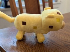 2014 Minecraft Overworld Baby Ocelot Plush 6″ Toy Mojang Yellow