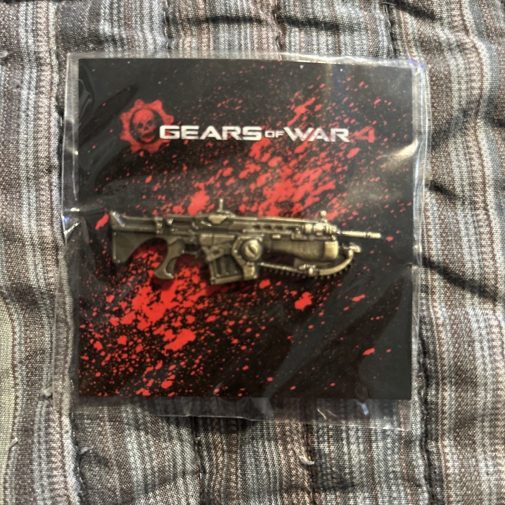 NEW Gears of War 4 Exclusive Collector’s Edition Lancer Pin Loot Crate 2018