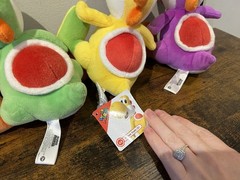 Yoshi’s Island and Super Mario plushies