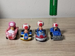 4-PK SUPER MARIO KART Hot Wheels Toadette Toad Birthday Girl Sneaker Movie