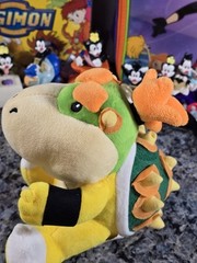Nintendo Super Mario Bowser Junior Jr 6″ Plush SANEI SX501-006 -No Bib