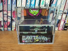Metroid Fusion Samus SAX Handmade Diorama – Gameboy / Retro Gaming Cube – Fanart