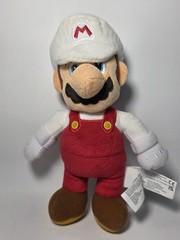 2021 Little Buddy Super Mario Bros. Fire Mario 9″ Plush Toy (B9)