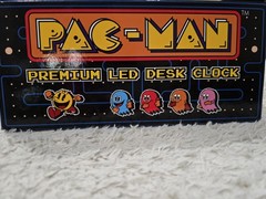 Pac-Man Premium LED Desk Clock Designed by Raw Thrills