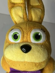 FNAF Five Night’s At Freddy’s Spring Bonnie Plush *Read Description Has Damage*
