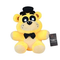 FNAF Plush Five Nights At Freddys Bonnie Foxy Bear Cartoon Stuffed Doll Kids Gif
