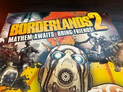 2012 Borderlands 2 GameStop Promo Poster