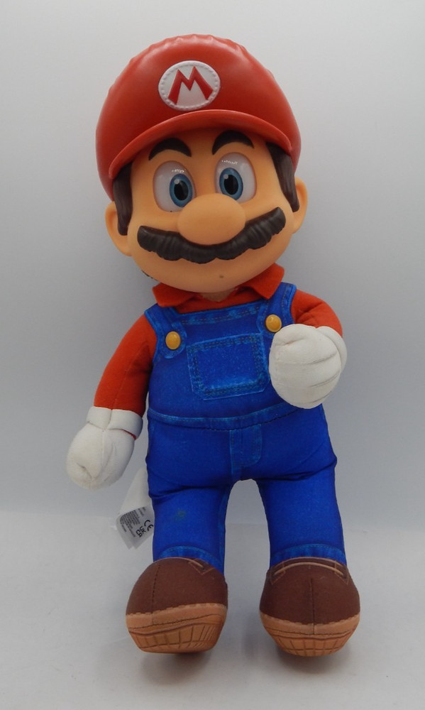 THE SUPER MARIO BROS MOVIE POSEABLE PLUSH TOY FIGURE JAKKS PACIFIC NINTENDO 2023