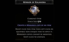 1x Mirror of Kalandra – Runes of Aldur League Softcore Path of Exile 2 PoE 2
