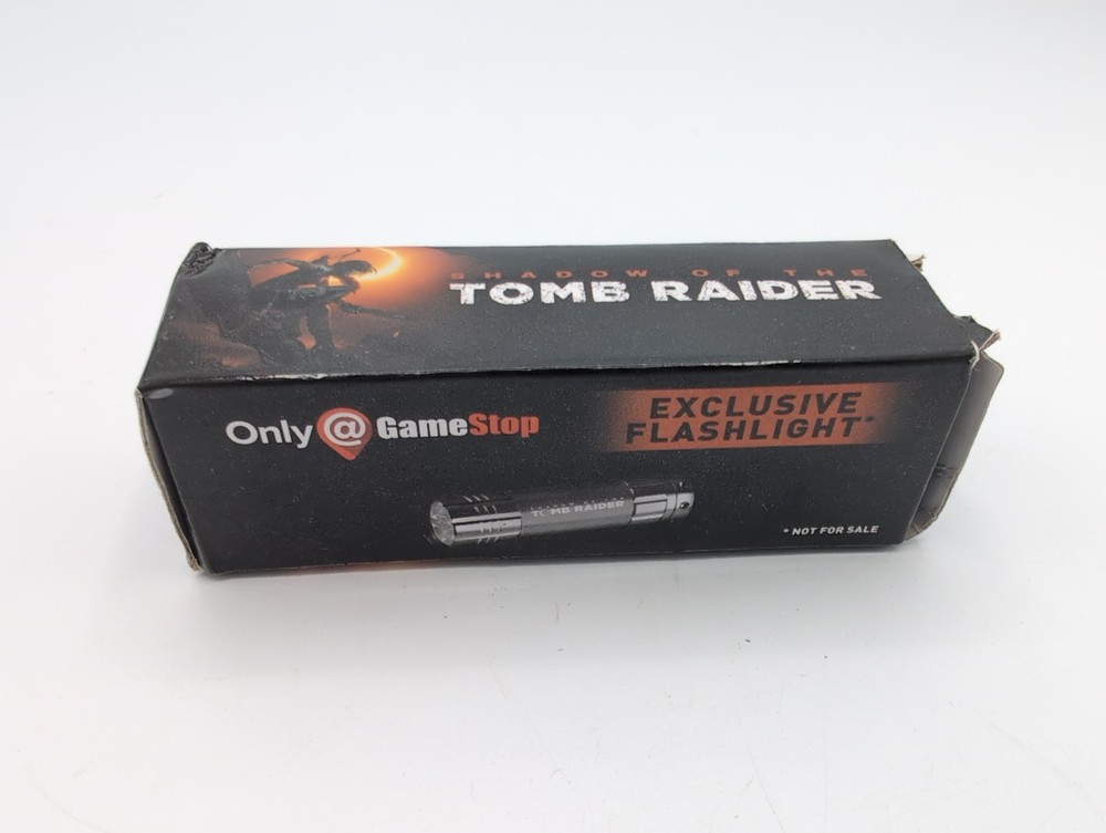 GameStop Exclusive Flashlight Shadow of the Tomb Raider Lara Croft Promotional