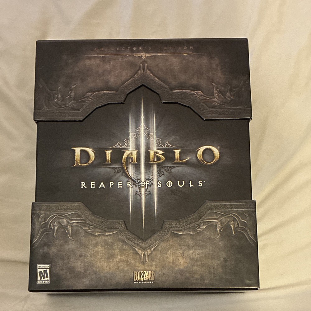 Diablo III: Reaper of Souls Collector’s Edition! Box Not Sealed, Contents Are!