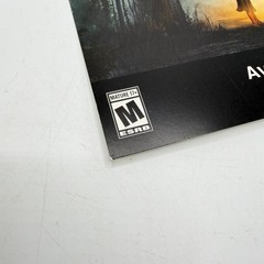 Alone In The Dark PS5 8.5 x 11 Promo Poster Countertop Gamestop Horror Ad 2024