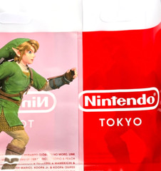 Super Mario Chopsticks set of 3 Nintendo w/ Nitendo Tokyo store original shopper