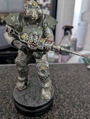 Fallout Modern Icons #5 Power Armor T-51 9” Thinkgeek Statue – Collector Ready