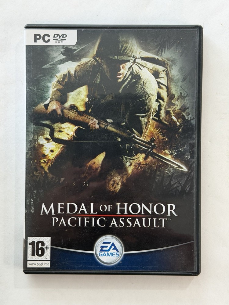 Medal Of Honor – Pacific Assault, 2004, PC CD-ROM, Complete, Disc Mint