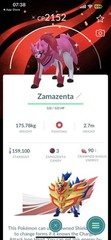 Shiny Zamazenta Special Background 2025 – MlNl P T C – Read Description