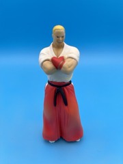 Capcom vs SNK Fatal Fury 3.5″ Geese Howard Figure Yujin Complete!
