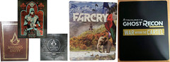 UBISOFT COLLECTABLE STEELBOOK BUNDLE ASSASSINS CREED, FARCRY, GHOST RECON***