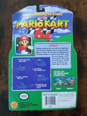 *SEALED* 1999 TOYBIZ SUPER MARIO KART 64 Mario Figure #44221 ~ RARE