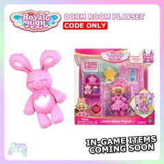 Roblox Royale High Dorm Room Playset Toy / Snuggly Bunny CODE ONLY