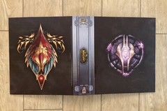 World of Warcraft Burning Crusade 2006 Blizzard Entertainment Rare 3-Ring Binder