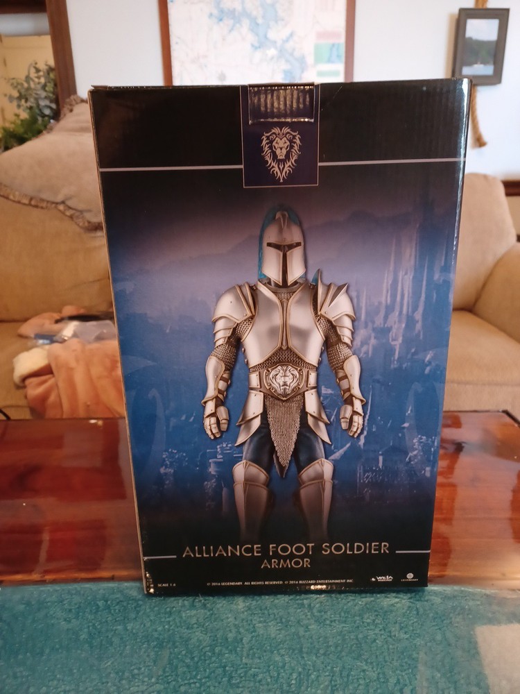 WETA World of Warcraft Alliance Foot Soldier Armor Limited Edition #213 of 1000