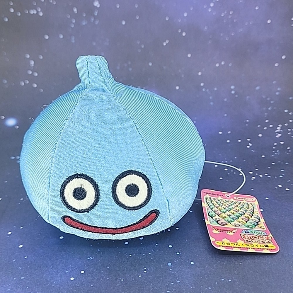 Slime Blue Dragon Quest Beanbag 2004 Plush 4″ NWT VTG Square Enix US SELLER