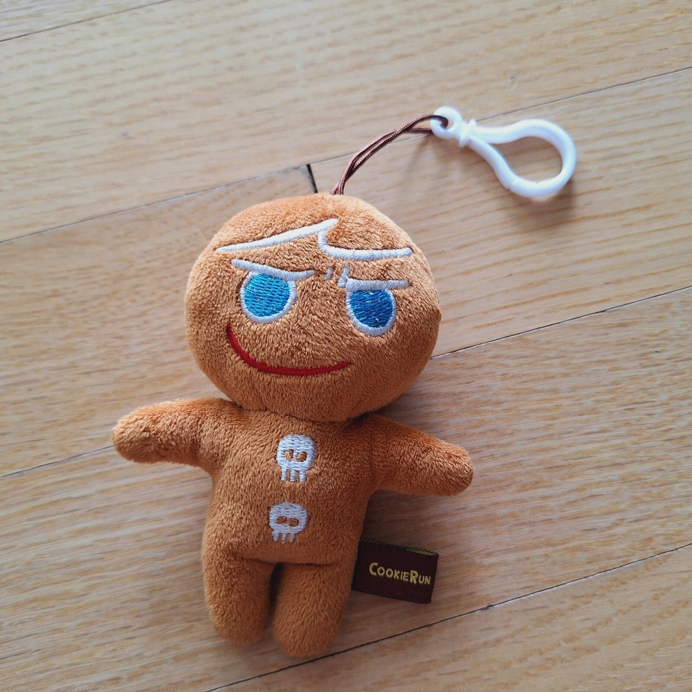 Cookie Run Kingdom GINGER BRAVE Official Plush Doll 13cm Korea 2013 Keychain Toy