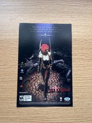 Bloodrayne / Mortal Kombat Deadly Alliance Ad Poster Print 2002 10×7 Inches