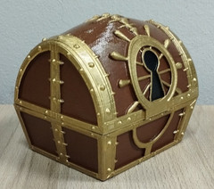 KH Pirate Chest | Hand Painted | Kingdom Hearts Inspired Chest | 3D Printed