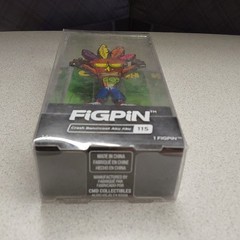 FiGPiN Aku Aku Crash Bandicoot Series Collectible Pin #115 Boxed