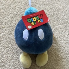 Official Super Mario Bros BOMB Plush Doll BOB-OMB Stuffed Soft Toy Nintendo 7″