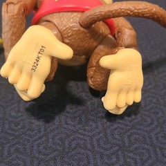 Nintendo Diddy Kong Articulated Action Figure Bananas Red Cap Vest