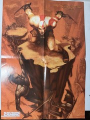 2000 E3 God of War KRATOS Promo Poster EGM PS1 PS2 Playstation